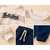 Erkek Çocuk Çizgili Sweatshirt ve Kot Pantolon İkili Takım