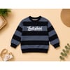 Erkek Çocuk Çizgili Sweatshirt ve Kot Pantolon İkili Takım