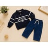 Erkek Çocuk Polo Yaka Sweatshirt ve Kot Pantolon İkili Takım