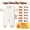 Kız Çocuk Çiçek Desenli 2.5 Tog Elyaf Dolgulu Fermuarlı Uyku Tulumu
