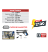 2100W 165 BAR BASINÇLI YIKAMA MAKİNESİ