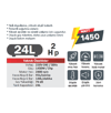 CMC 24 LT 2 HP SESSİZ YAĞSIZ HAVA KOMPRESÖRÜ