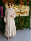 ETRUCCİ BEJ TÜL ABAYA
