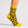 Mertinworld Leopar Desenli Soket Çorap