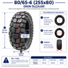Tuovt TD-8009 80/65-6 (255x80) Elektrikli Scooter Dış Lastik