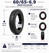 XuanCheng 60/65-6.9 Jelli Tubeless Elektrikli Scooter Lastiği