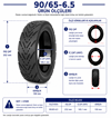Xuancheng 90/65-6.5 11 İnç Tubeless Jelli Elektrikli Scooter Lastiği