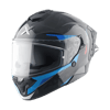 Axor Brutale Kryptic-E Black Blue Motosiklet Kaskı