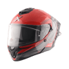 Axor Brutale Surges-E Black Red Motosiklet Kaskı