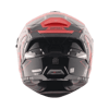 Axor Brutale Surges-E Black Red Motosiklet Kaskı