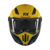 Axxis Ghostfighter Bitone C13 Matı Sarı Çene Açılır Motosiklet Kaskı