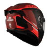 Axxis Hawk Sv Evo Titan B5 Siyah Kırmızı Motosiklet Kaskı