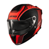 Axxis Hawk Sv Evo Titan B5 Siyah Kırmızı Motosiklet Kaskı