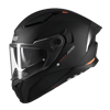 Axxis Panther Mat Siyah Kapalı Motosiklet Kaskı