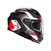 HJC F71 Arcan MC1SF Kapalı Motosiklet Kaskı Siyah Gri Kırmızı