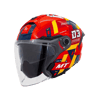 Mt Helmets Cosmo Sv Sergio Garcia E5 Parlak Açık Kask