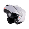 Mt Helmets Genesis SV Pure A0 Parlak Beyaz Çene Açılır Motosiklet Kaskı