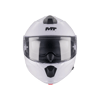 Mt Helmets Genesis SV Pure A0 Parlak Beyaz Çene Açılır Motosiklet Kaskı