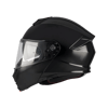 Mt Helmets Genesis SV Pure A1 Parlak Siyah Çene Açılır Motosiklet Kaskı