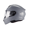 Mt Helmets Genesis SV Pure A12 Parlak Gri Çene Açılır Motosiklet Kaskı