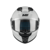 Mt Helmets Stringer 2 Pure A12 Parlak Gri Motosiklet Kaskı