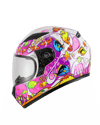 Sway FS-185K Ocean Çocuk Kaskı - Beyaz / Pembe