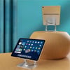 360 Derece Dönebilen Yükseltilmiş Masaüstü Ayarlanabilir Metal Tablet Standı