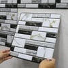 3D Mermer Görünümlü Kendinden Yapışkanlı Duvar Sticker