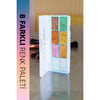 8 Renk Yaz Glitter Far Paleti - 2'li Set