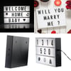 A4 Boyutunda Led Işıklı Yazı Panosu Lightbox