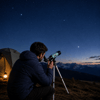 Astronomi Gözlem Başlangıç Teleskopu (Telefon Tutacağı Hediyeli)