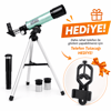 Astronomi Gözlem Başlangıç Teleskopu (Telefon Tutacağı Hediyeli)