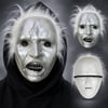 Beyaz Saçlı Michael Myers Plastik Karakter Maskesi
