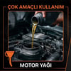 Çelik Süzgeçli Huni - Spiralli ve Sabit Borulu - 2.2 Litre Kapasite
