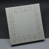 Gri Renk Defter Ve Metal Roller Kalem Seti