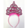 Happy Birthday Yazılı Neon Renk Taç 12 Adet