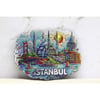 İstanbul Temalı Silikon Buzdolapı Süsü Magnet