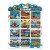 İstanbul Temalı Silikon Buzdolapı Süsü Magnet 12'Li Set