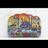 İstanbul Temalı Silikon Buzdolapı Süsü Magnet