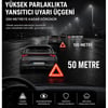 Katlanabilir Üçgen Acil Durum  Reflektörü