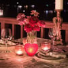 Led Işıklı Kırmızı Kalp Gece Lambası