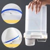 Ölçü Kabı Kapaklı Bakliyat Saklama Kabı - Kulplu Tasarım - 1800 ml