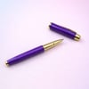 Premium Mor Metal Roller Kalem
