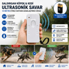 Saldırgan Köpek Kedi Ultrasonik Savar 10 Metre Etkili Uyarıcı
