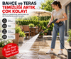Şarjlı Akülü Yüksek Basınçlı Yıkama Tabancası 21V 1200mAh Uzun Ömürlü Pil 126W Taşınabilir Yıkama Makinesi