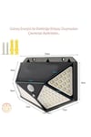 Solar Bahçe Aydınlatma Lambası 100 Led
