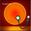 Taşınabilir USB Sunset Gün Batımı Ambiyans Işığı Lamba