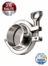 Paslanmaz Çelik Ferrule Klemp Set | Krom 316 Kalite | Gıda & Endüstriyel Normu