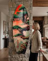 Bonsai Surfboard Dekoratif Pleksi Duvar Tablosu