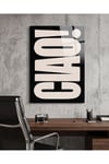 Ciao Typo Pleksi Tablo | Modern Minimal Duvar Dekoru